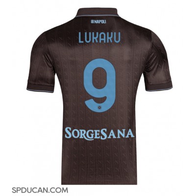 Muški Nogometni Dres SSC Napoli Romelu Lukaku #9 Rezervni 2025-26 Kratak Rukav Muški Nogometni Dres SSC Napoli Romelu Lukaku #9 Rezervni 2025-26 Kratak Rukav